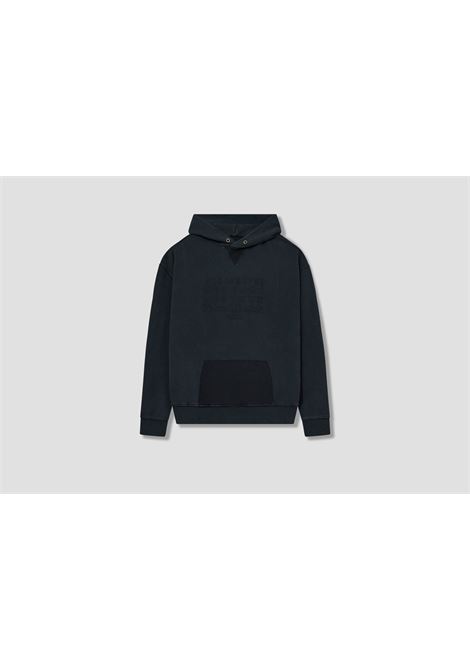 felpa con logo inverso unisex nero antracite in cotone MAISON MARGIELA | S50GU0216 S25570860